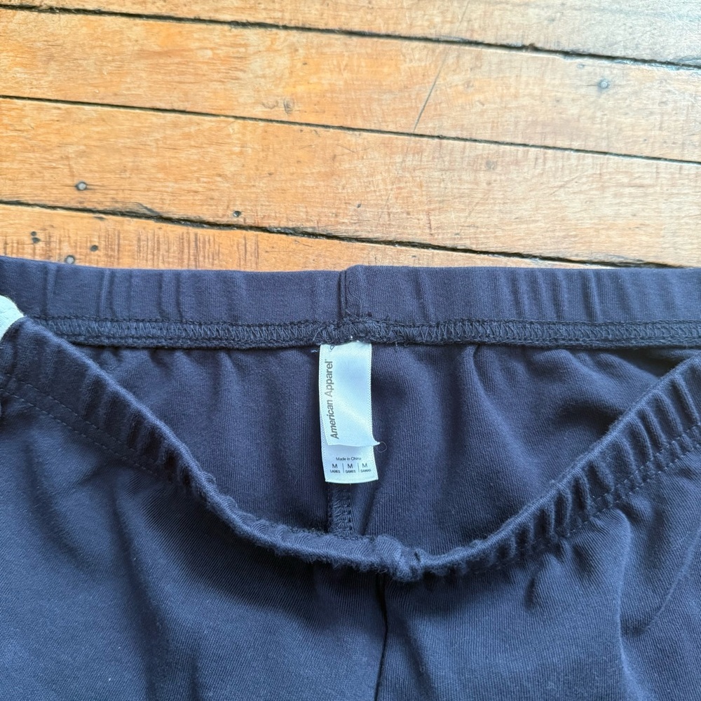 American Apparel Dark Minnesota Blue Shorts - Picture 3 of 3